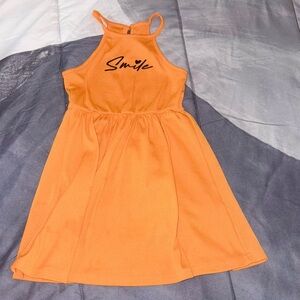 Smile Kids Orange Dress